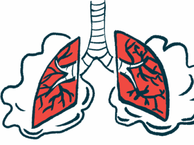 An illustration of two breathing lungs is shown.