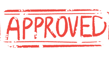 The word APPROVED reads as a stamp.