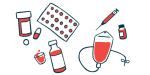 An illustration of different types of medications.