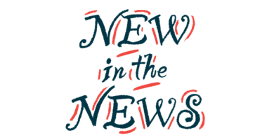 An illustration of the words 'new in the news.'