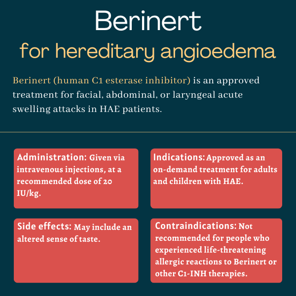 Berinert for AED infographic