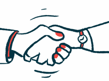 A handshake is shown to illustrate an agreement between two people or organizations.
